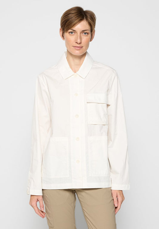 Peak Performance W Ripstop Overshirt White (ZZO30XD33-A00) Women