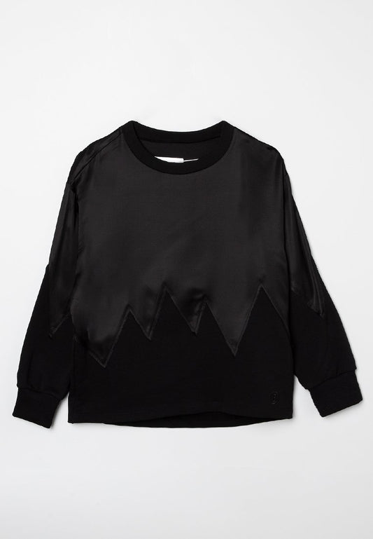 MM6 Maison Margiela MM6S40U Sweatshirt Black (ZZO2ETG33-Q00) Kids