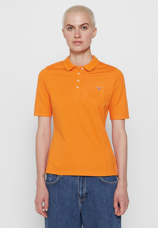 GANT RIGINAL LSS PIQUE Orange (ZZO28G801-H00) Women