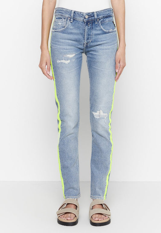Replay Trousers Light Blue (ZZO2A7F51-K00) Women
