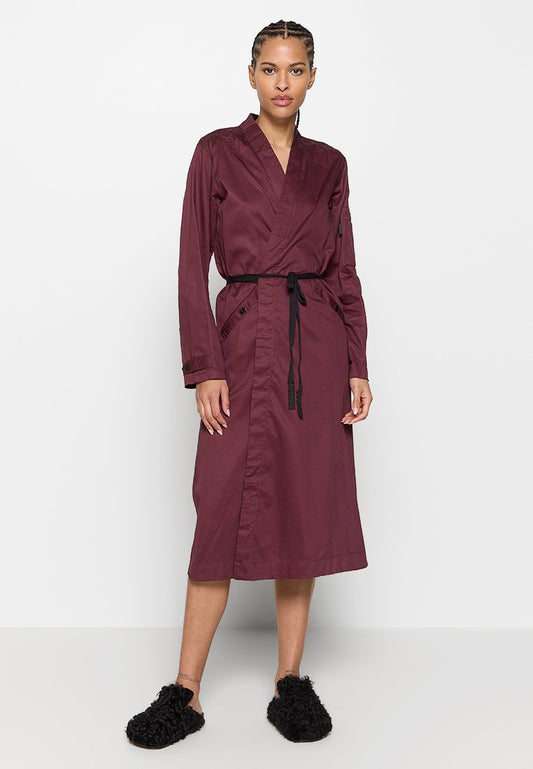 G-STAR Wrap Dress L\S wmn Bordeaux (ZZO2F5B10-G00) Women