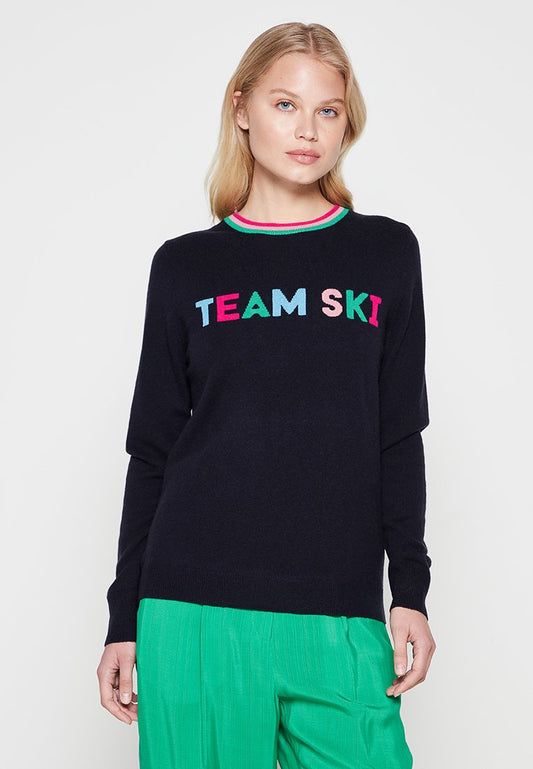 CHINTI & PARKER TEAM SKI SWEATER Royal Blue (ZZO1N2210-K00) Women