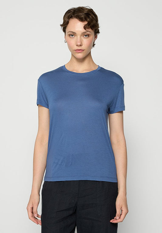 T-shirt, short sleeve, round neck Women
