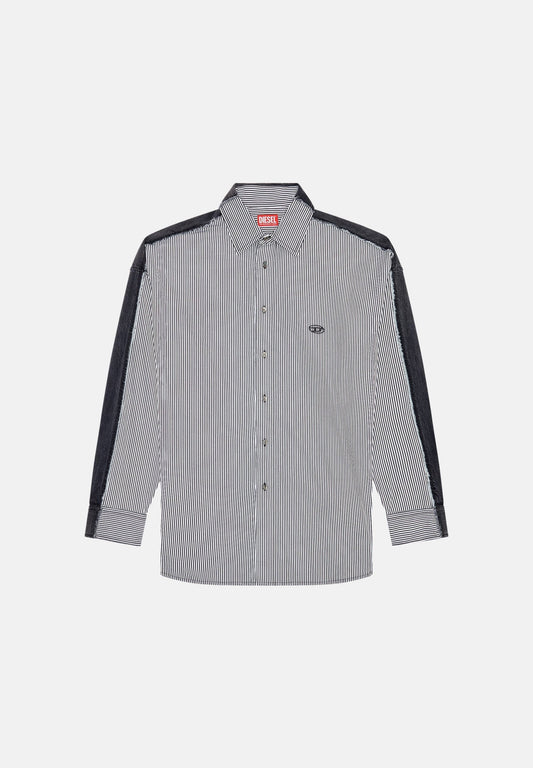 Diesel S WARH STRIPE RUNWAY Black Denim (DI122D0C0-Q11) Men