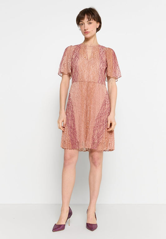 TWINSET Dress CORTO M/L Light Pink (ZZO27GP18-J00) Women