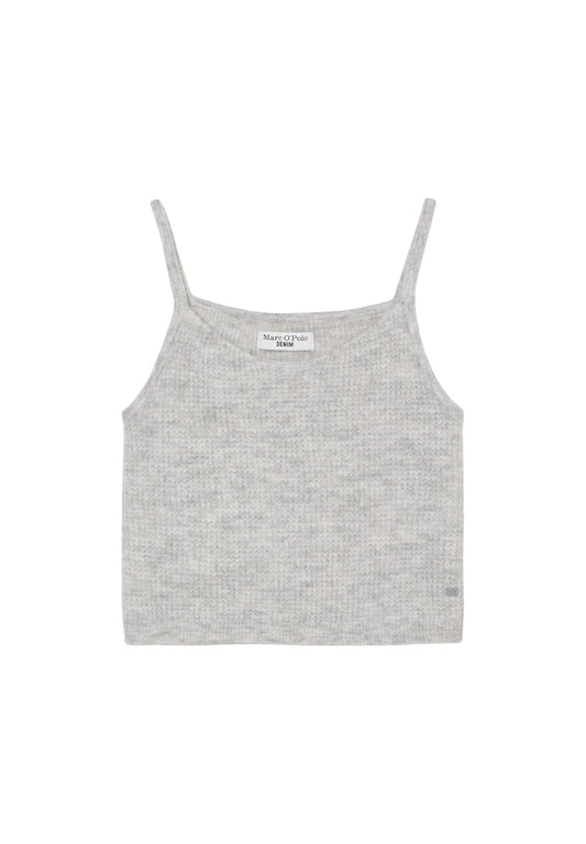 Marc O'Polo DENIM Crop-Top regular aus softem Alpakawolle-Mix Women