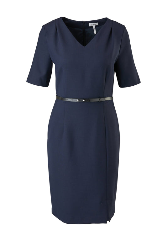 s.Oliver BLACK LABEL Kleid aus Viskosestretch (SOA21C0LQ-K11) Women
