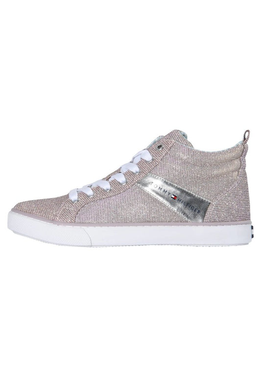 Tommy Hilfiger Mädchen Sneakers Silver-Coloured (TO113D00I-D11) Kids