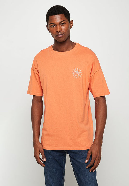 Redefined Rebel RRLogan Tee Apricot (ZZO1SUB04-T00) Men