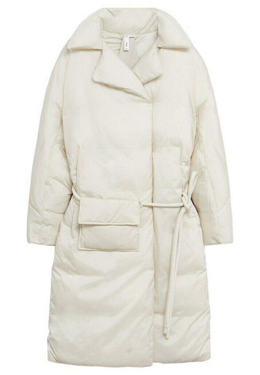 Mango Anorak sac amovible Off-White (M9121U0V8-A11) Women