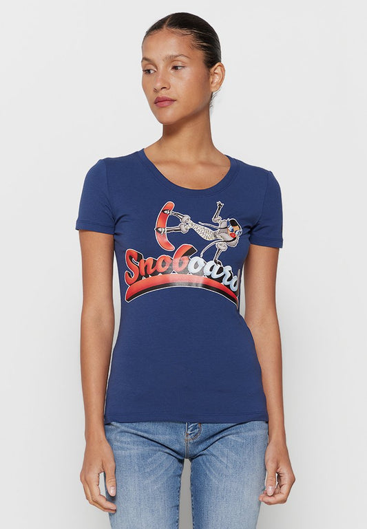 Love Moschino MAGLIETTA M/C ST.SNOB (ZZO2F0H15-K00) Women