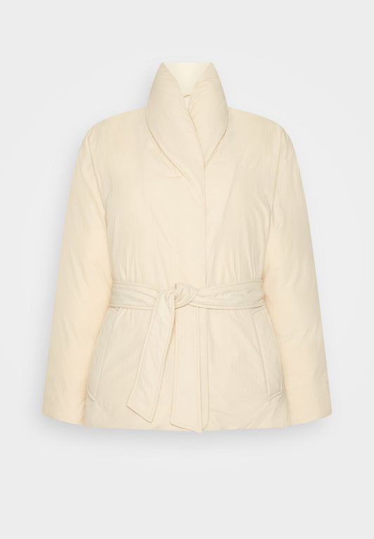 Calvin Klein RECYCLED DOWN WRAP PUFFER JACKET Tan (6CA21U03X-B11) Women