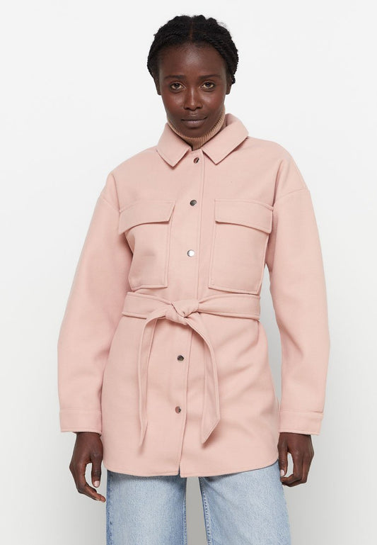 ONLY ONLNEA TROY L/S BELT SHACKET PNT Light Pink (ZZO1KA301-J00) Women