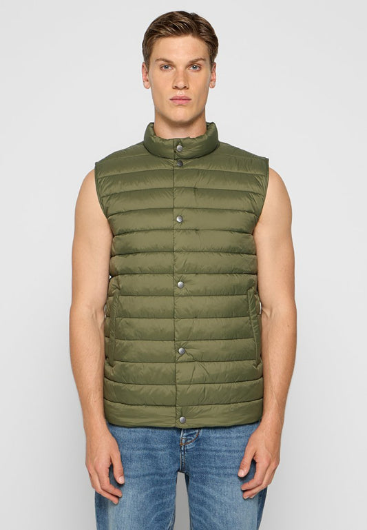 Mexx Lightweight padded bodywarmer Olive (ZZO2UR222-M00) Men