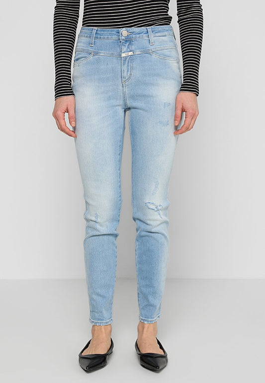 CLOSED SKINNY PUSHER Light Blue (ZZO2JVK35-K00) Women
