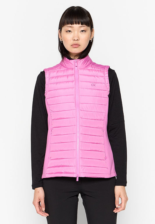 Calvin Klein Golf HUTCHINSON HYBRID GILET Light Pink (ZZO2JVT15-J00) Women