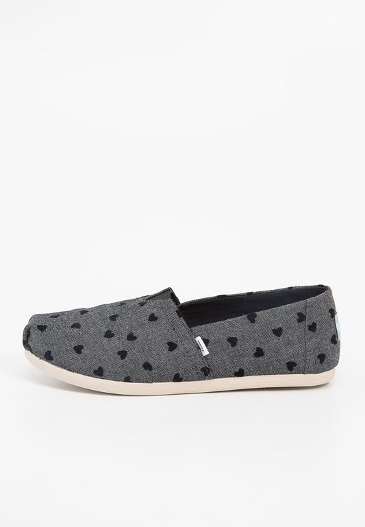 TOMS BLK HRT CHMBRY ESP Anthracite (ZZO2J4S32-Q00) Women