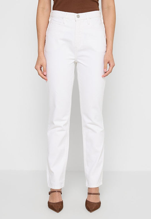 FRAME LE HIGH N TIGHT STRAIGHT White (ZZO2JSW04-A00) Women