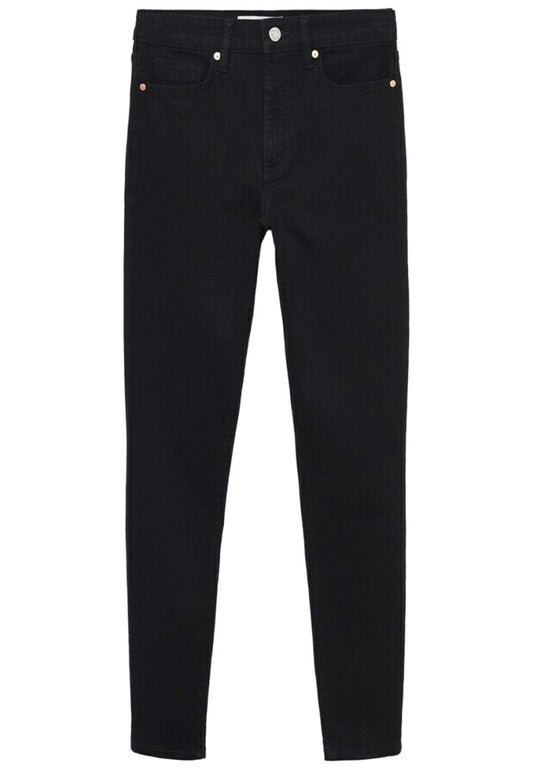 Mango High rise skinny jeans Black Denim (M9121N1CI-Q11) Women
