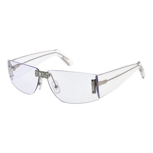 GCDS Rectangle Sunglasses Transparent (25007659) Unisex