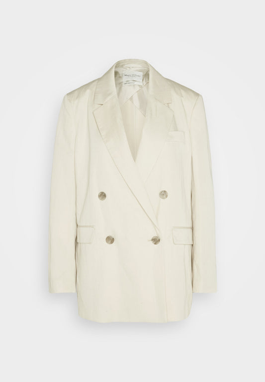 Blazer, relaxed fit, double breasted, flap pockets Women