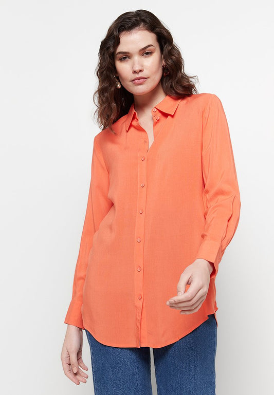 JDY JANICE L/S LONG SHIRT WVN LO (ZZO1W8V10-H00) Women