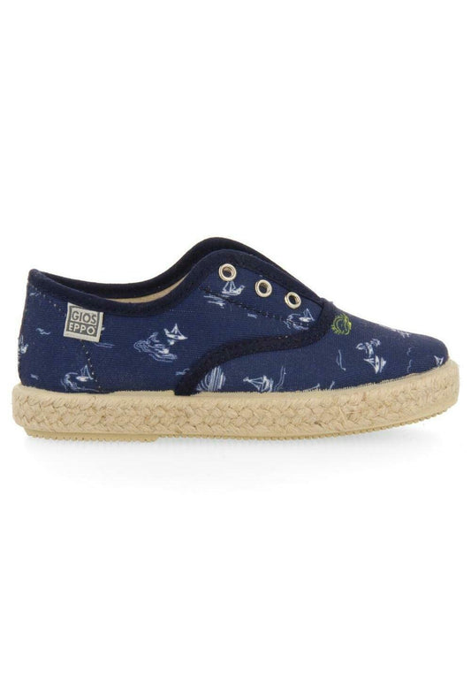 Gioseppo ESPADRILLES AZUL MARINO CON ESTAMPADO PARA BEBÉ POCRI POCRI Dark Blue (G5214B00L-K11) Kids