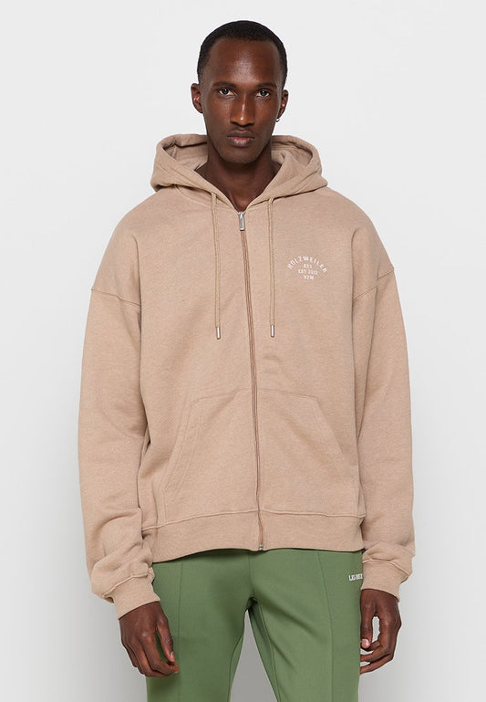 Holzweiler M. Fortune Stamp Zip Hoodie Brown (ZZO202L06-O00) Men