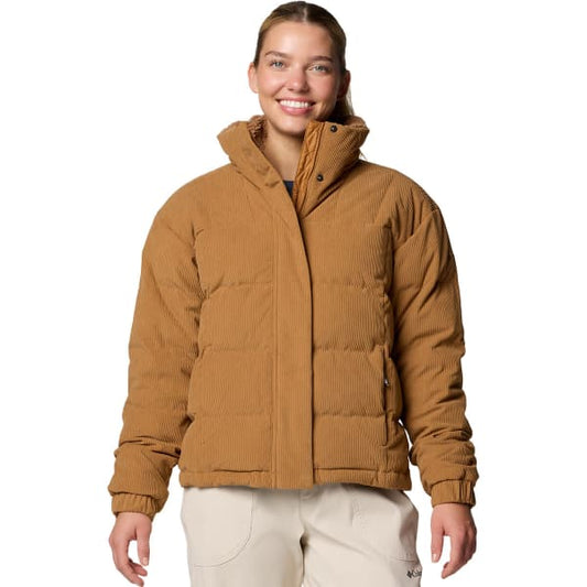 Columbia W Ruby Falls Novelty Jac Camel Brown Corduroy (2051454225) Women