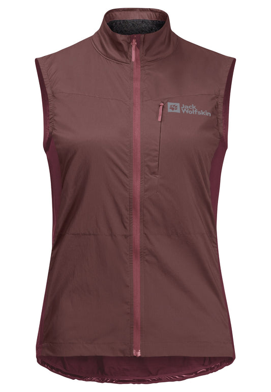 Jack Wolfskin MOROBBIA ALPHA VEST W Brown (JA441F0I2-O11) Women