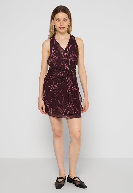 Claudie Pierlot 124RULLYFEUILLE Berry (ZZO2U6229-T00) Women