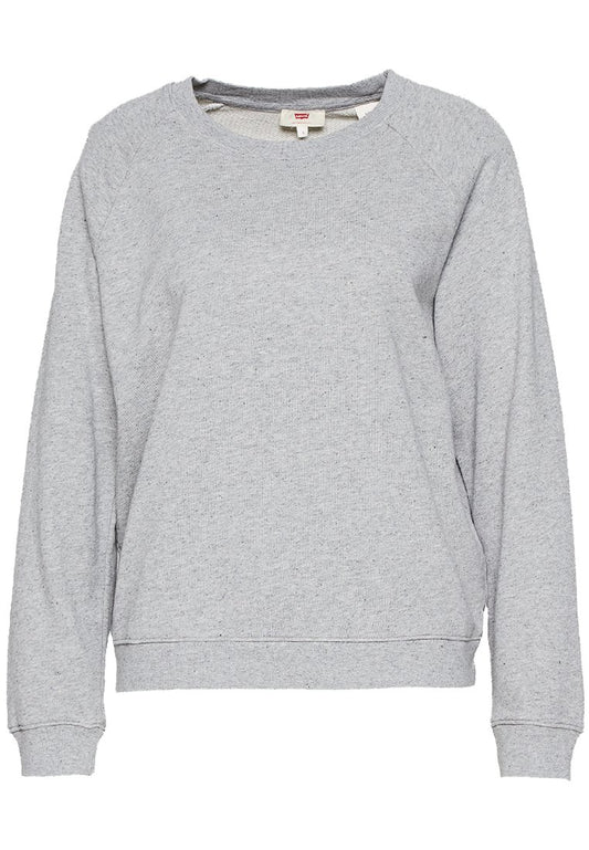 Levi's® RELAXED GRAPHIC CREW SMOKESTACK HEATHER Grey (ZZO1KEV09-C00) Women