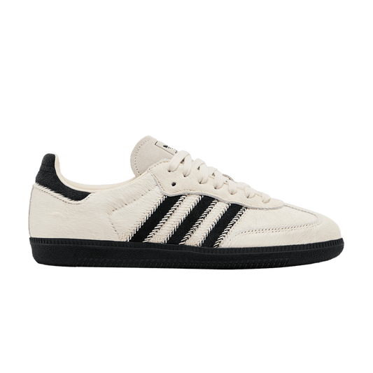 adidas Samba OG Wonder White Black Pony (JP5329) Women