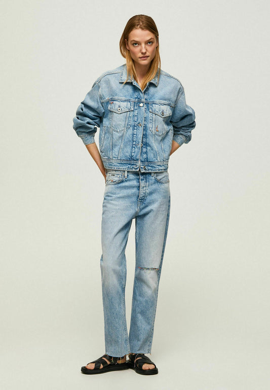 Pepe Jeans straight leg jeans CELYN RAINBOW (PE121N14K-K11) Women