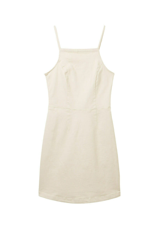 TOM TAILOR DENIM Dresses & Jumpsuits Neckholder Dress Jeans Beige (TO721C0HK-B11) Women