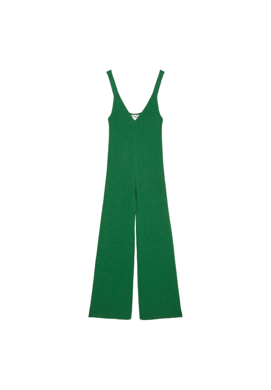 Marc O'Polo DENIM Rippstrick-Jumpsuit mit Kaschmirwolle und Glitzergarn (OP521T01H-M11) Women