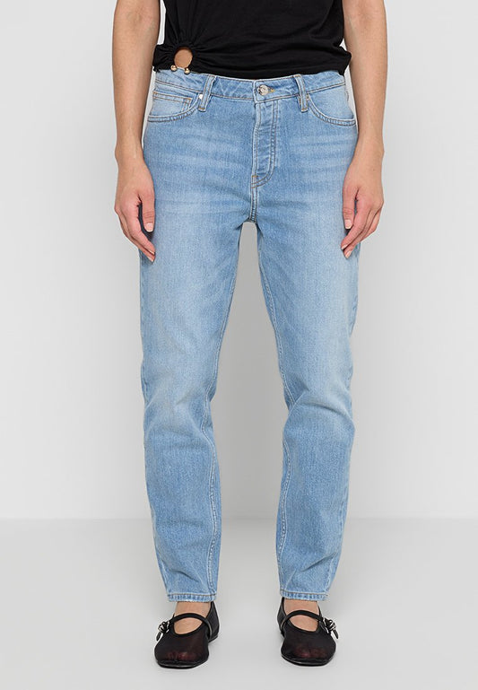 Tomorrow Hepburn HW mom wash Deauville Blue (ZZO316E15-K00) Women