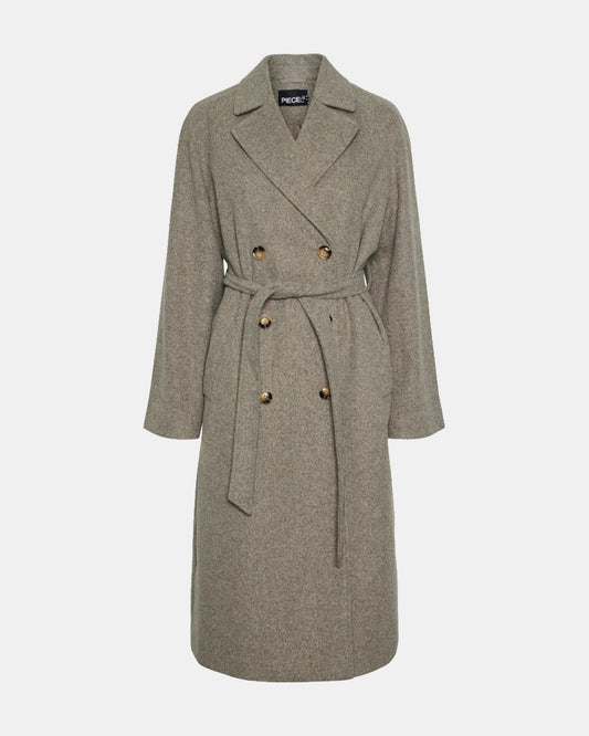 PIECES Coat Brown (20A270C14) Women