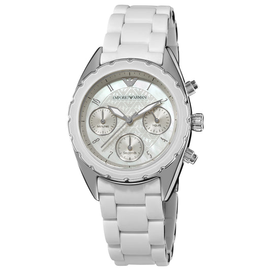 Armani Quartz Watch Silver (AR5941) Women
