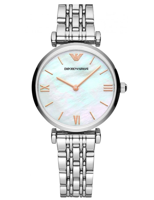Armani Quartz Watch Grey (AR90004L) Women
