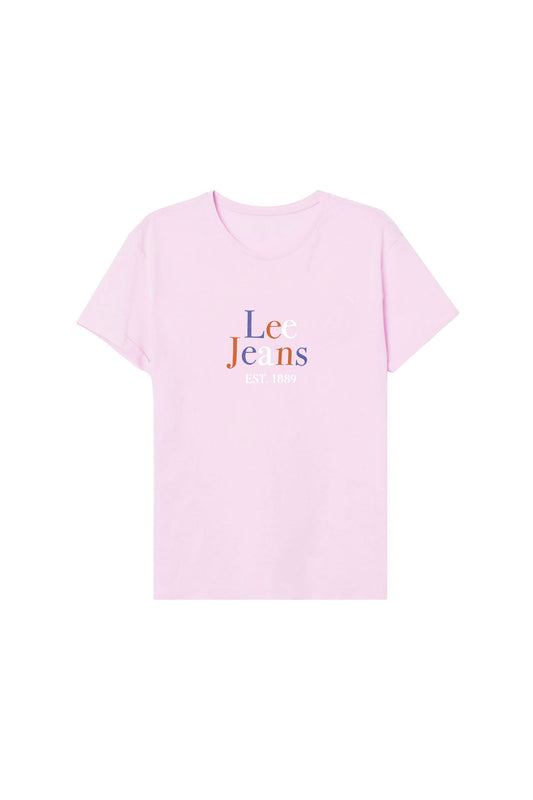 LEE T-Shirt Pale Pink (12C2841C45) Women
