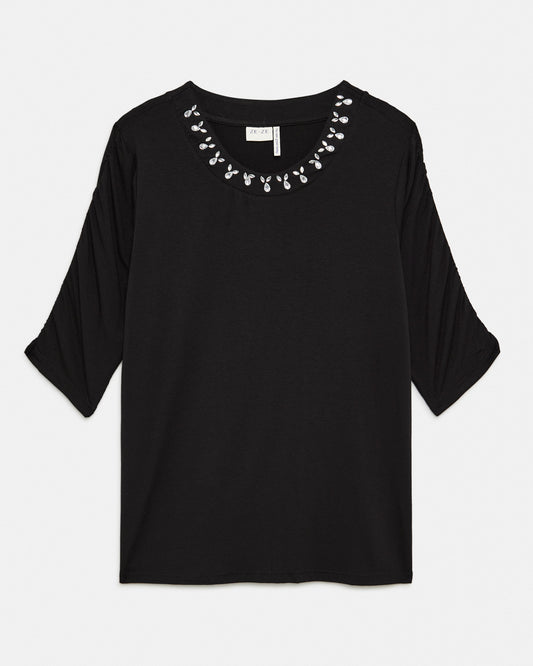 ZE-ZE T-Shirt Black (18C4601C2) Women