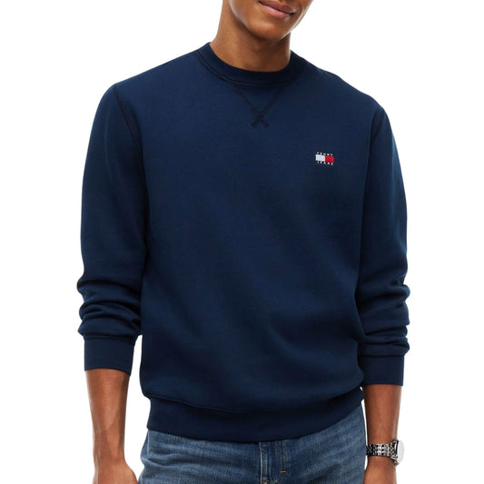 Tommy Hilfiger Badge Crew Sweater Dark Blue (DM0DM23607-C1G) Men