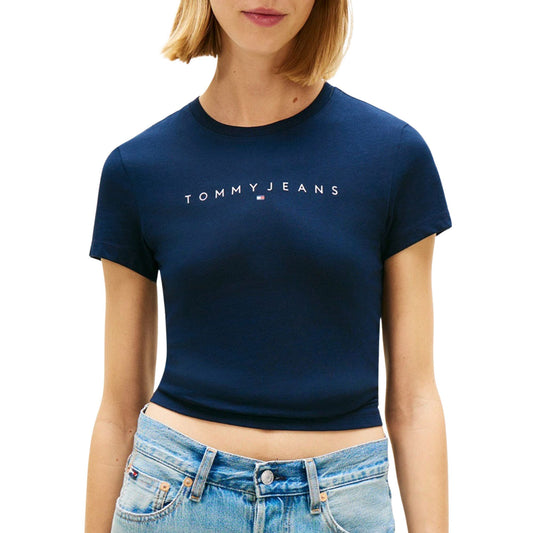 Tommy Hilfiger Slim Linear Shirt Dark Blue (DW0DW18398-0G0) Women