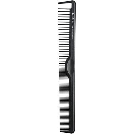 Lussoni Cutting Comb Carbon Haircutting Comb for All Hair Types with Antistatic 108
