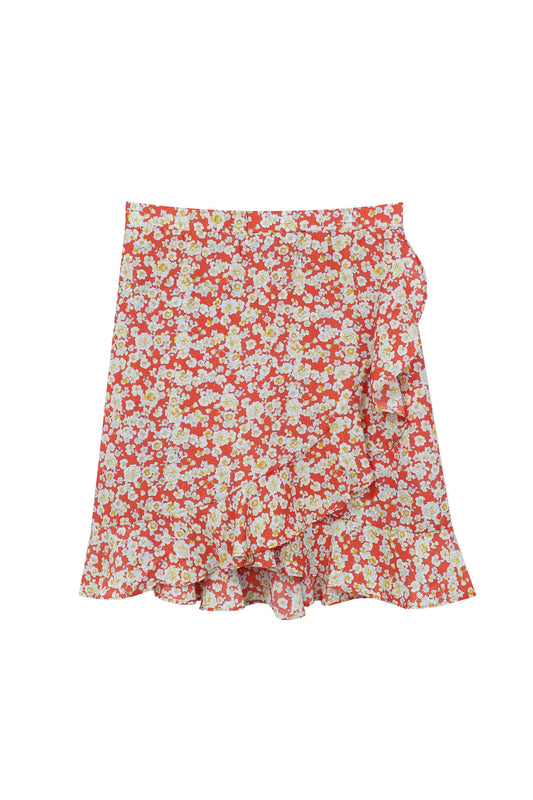 BLOSSOM Skirt Crimson (11F1902C36) Women