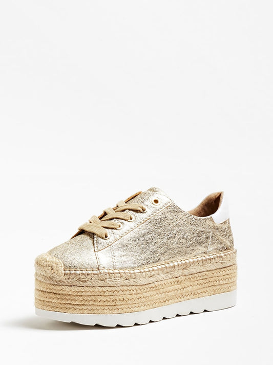 Guess Footwear (FL6GRCLEM13-PLATI) Women