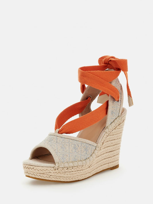 Guess Footwear (FL6HLOFAL04-BEISI) Women