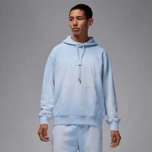 Jordan Flight Fleece Men's Pullover Hoodie Hydrogen Blue (FV7249-407) Men