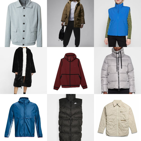 Premium Jackets Nike, Replay, Jordan, Columbia cover